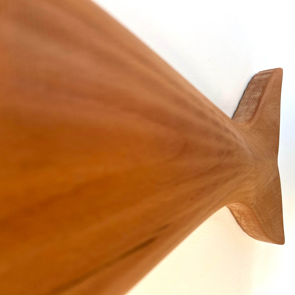 Whale Wall Carving