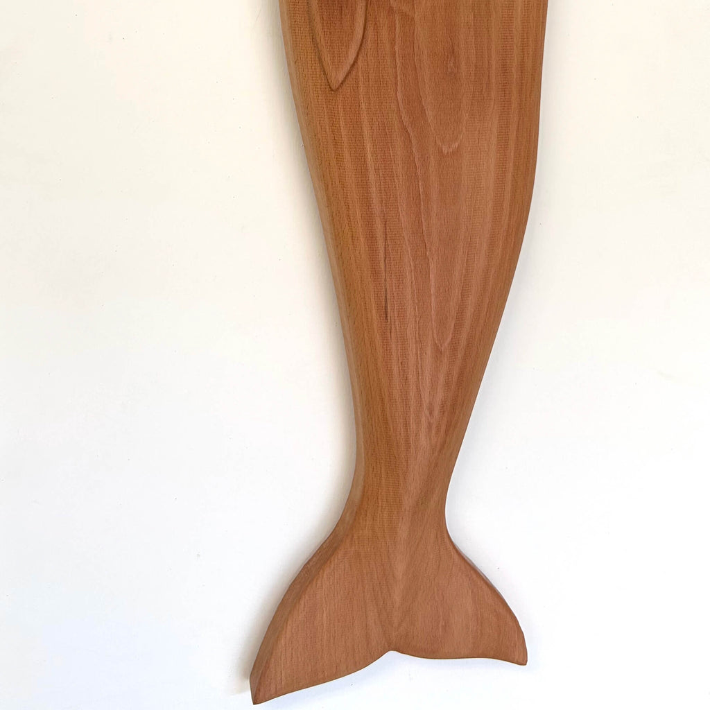 Whale Wall Carving