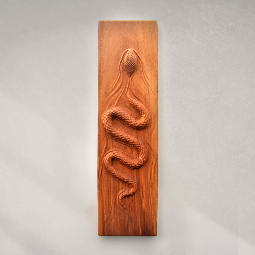 Snake Wall Carving