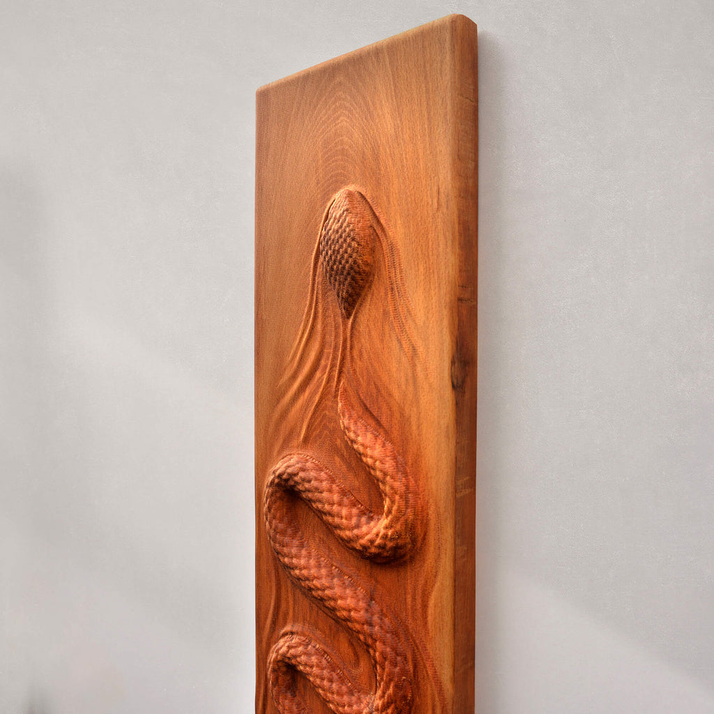 Snake Wall Carving