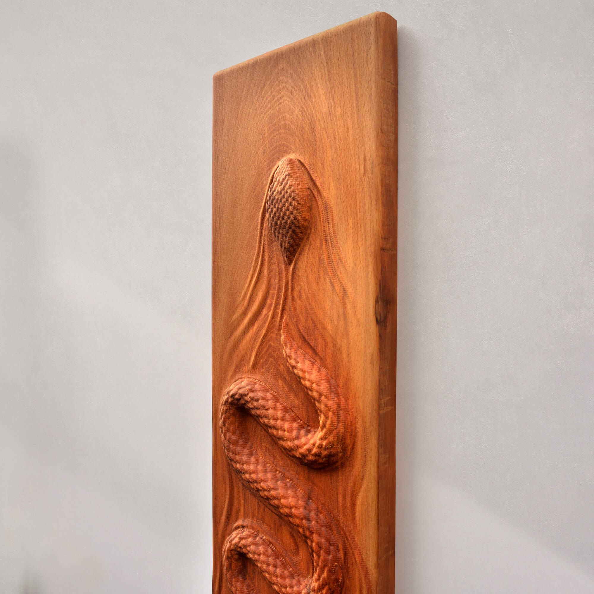 Snake Wall Carving