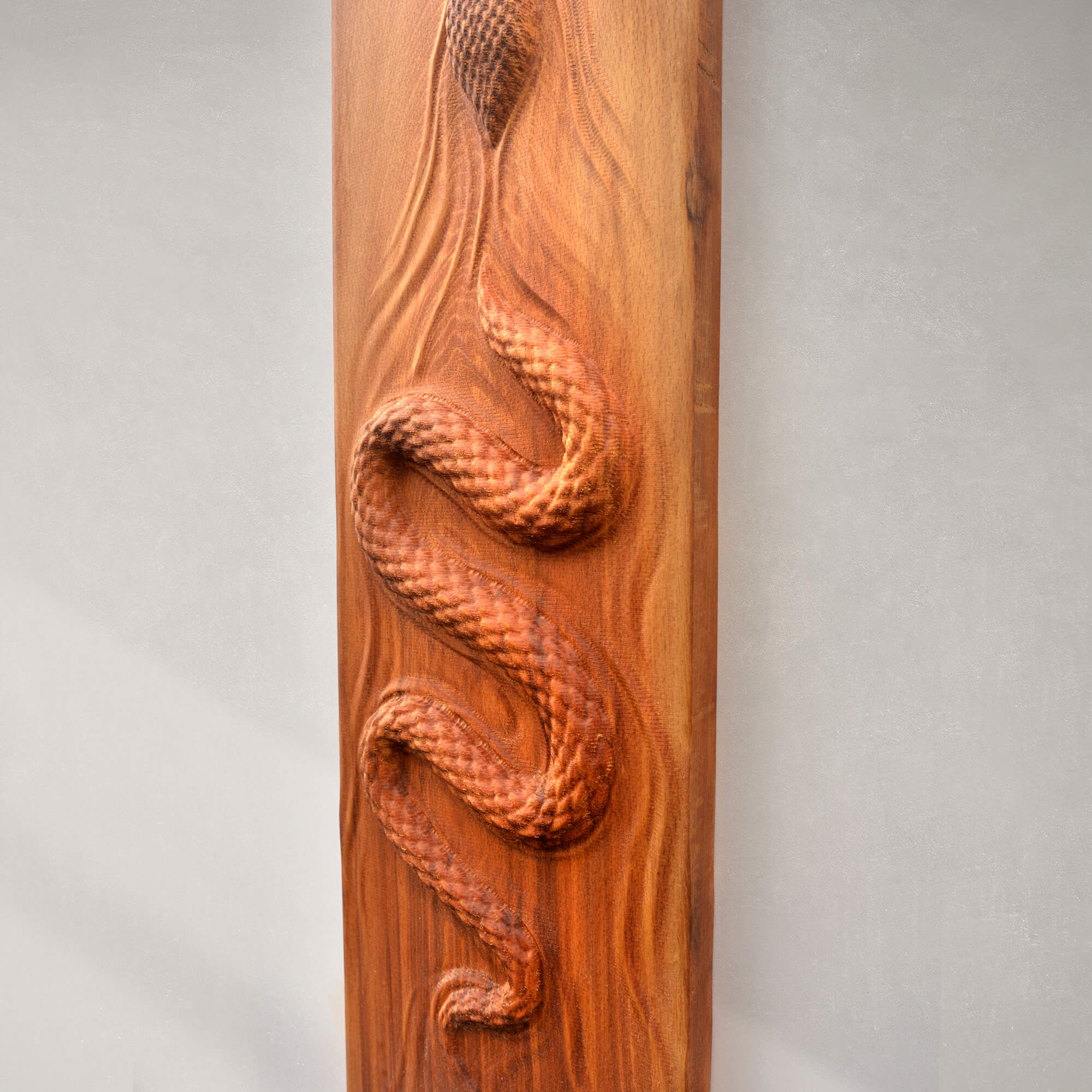 Snake Wall Carving