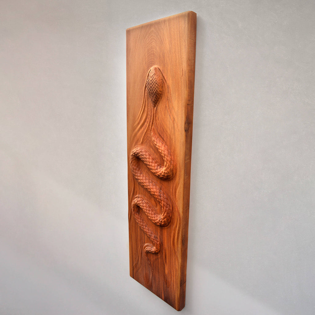 Snake Wall Carving