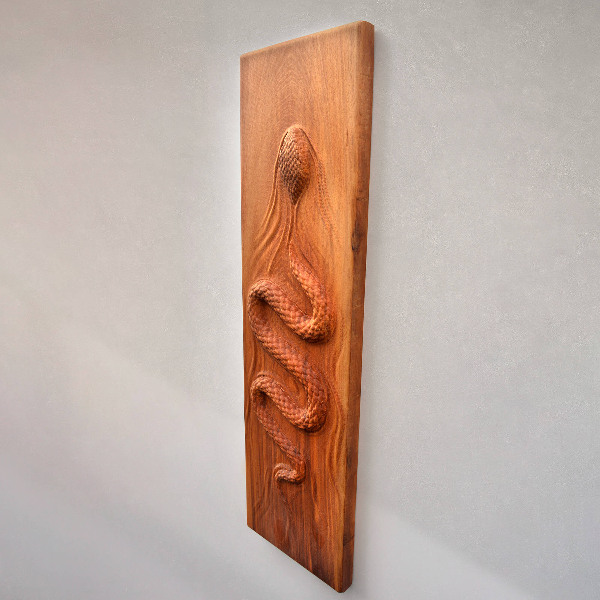 Snake Wall Carving