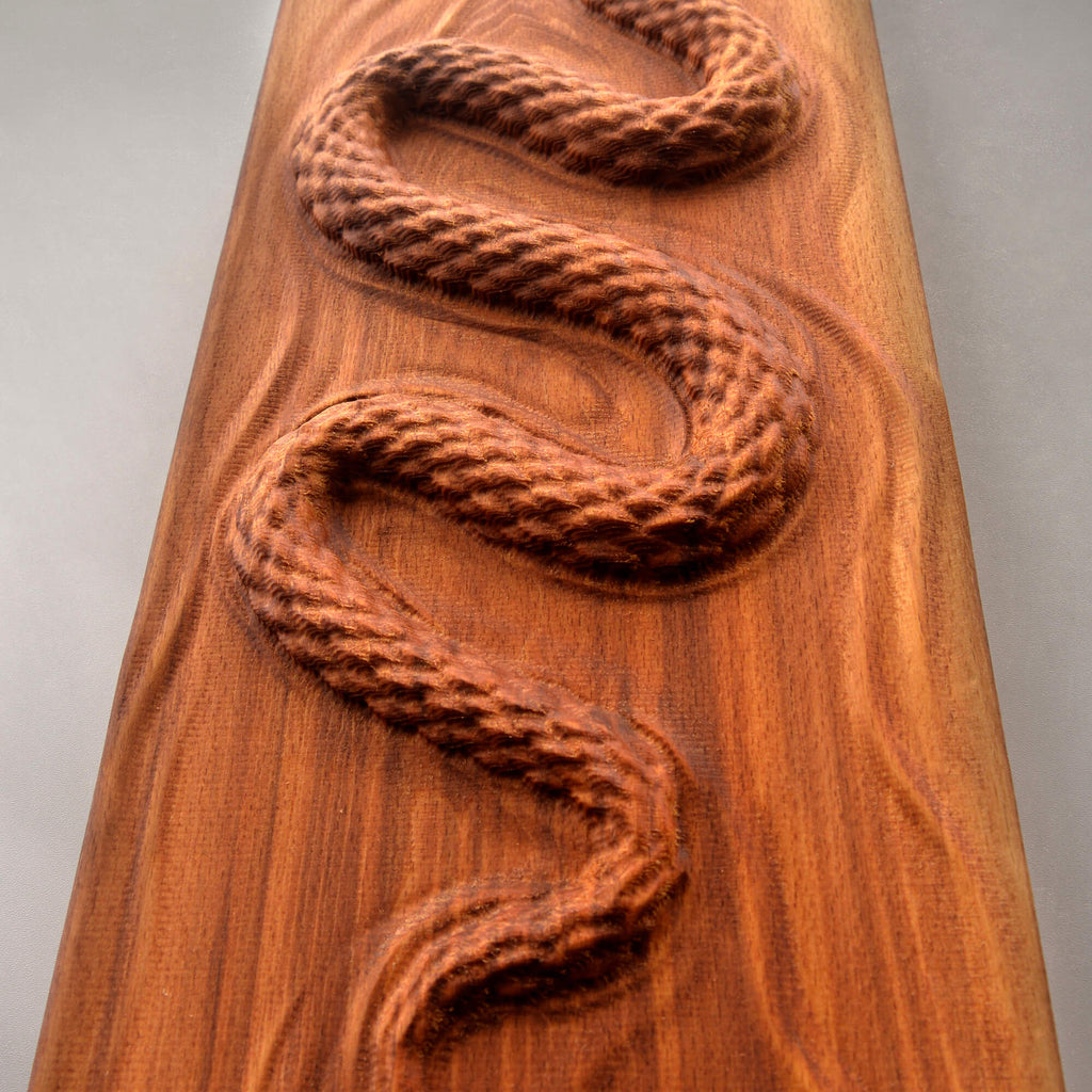 Snake Wall Carving