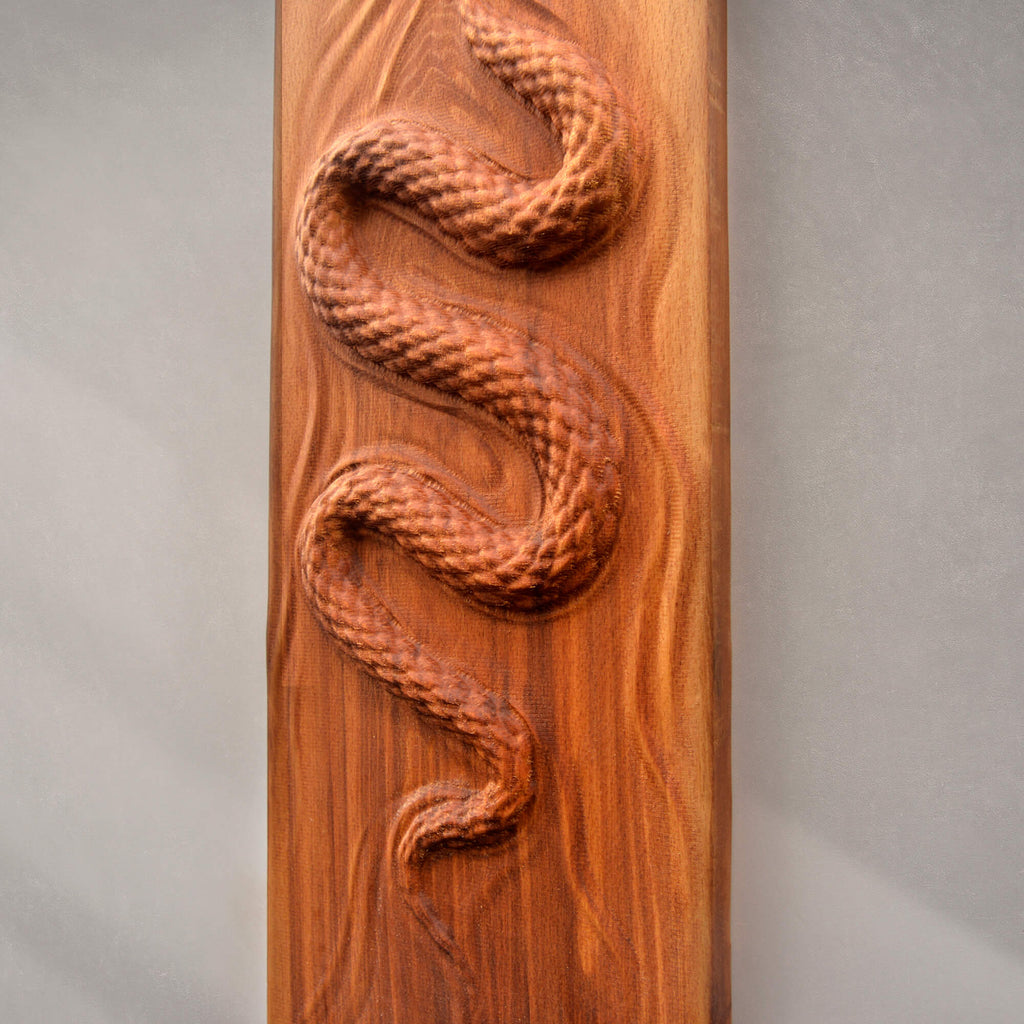 Snake Wall Carving