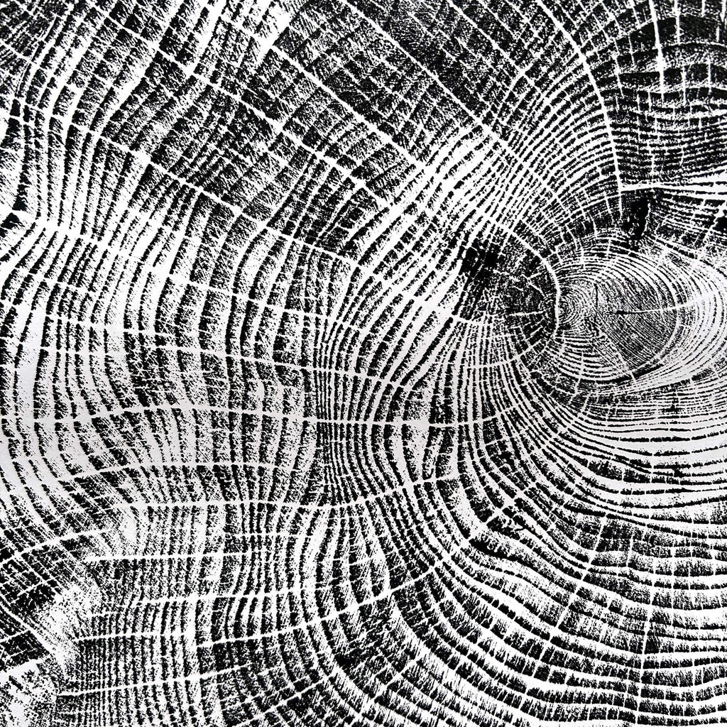125 — Black Sea Forest · Hand Pressed Print