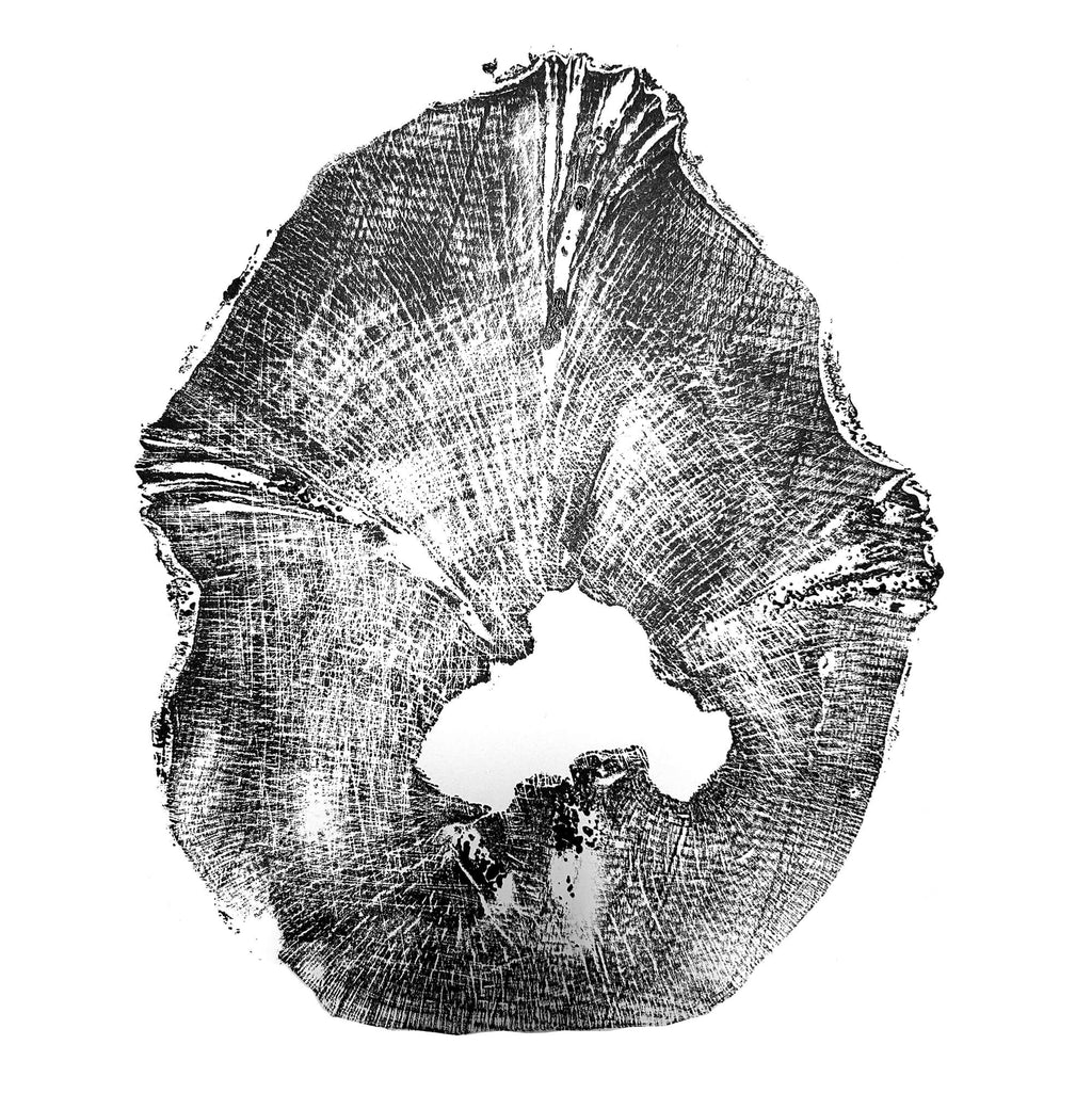 Black Sea Forest · Hand Pressed Print