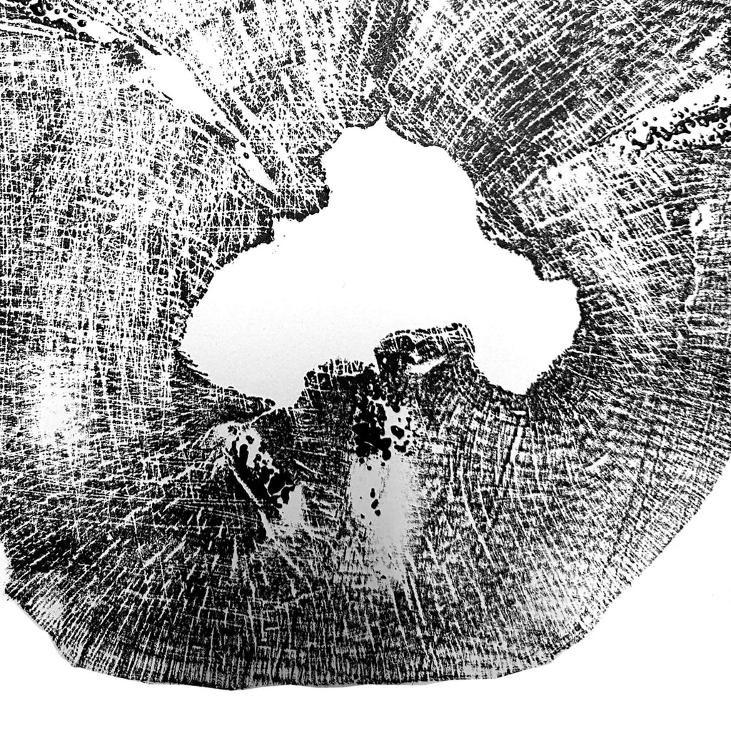 Black Sea Forest · Hand Pressed Print