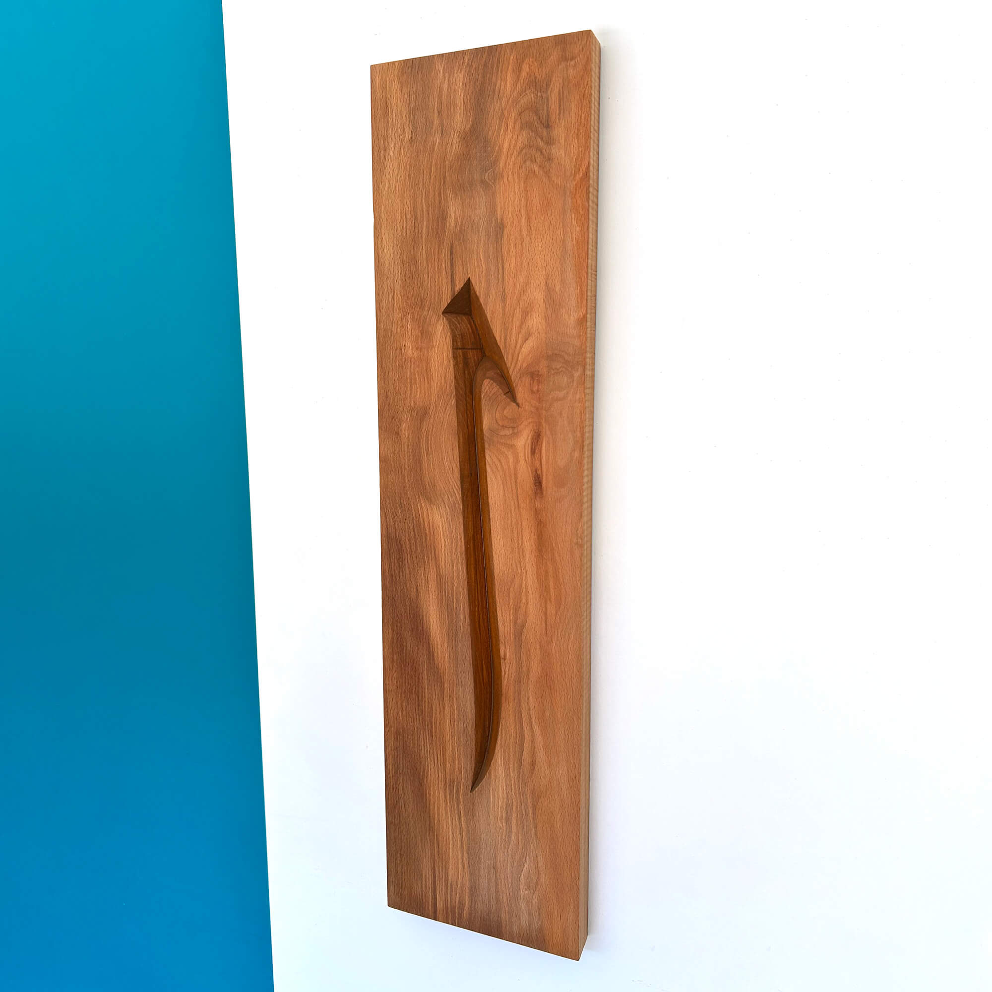 Elif Wall Carving — Arabic Calligraphy