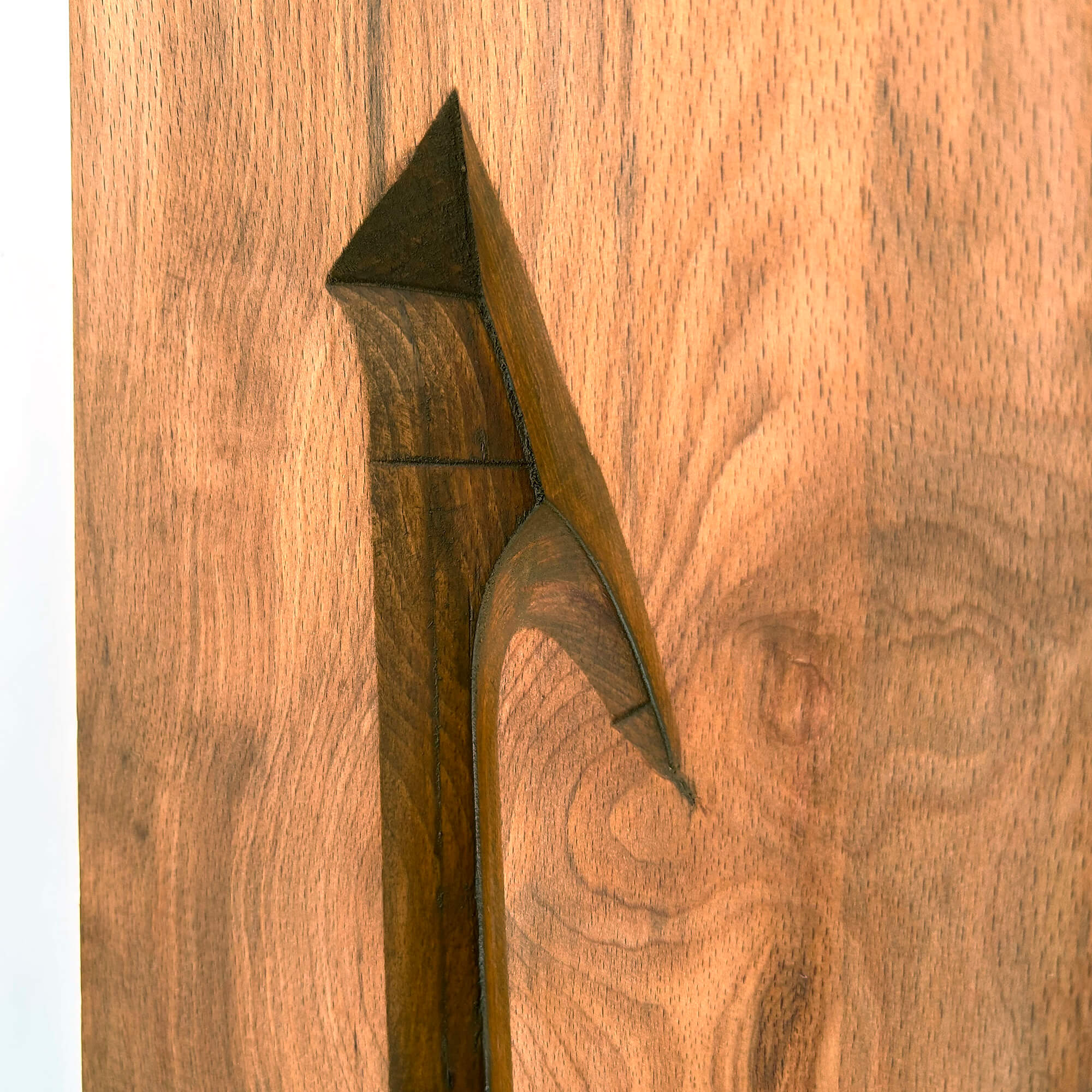 Elif Wall Carving — Arabic Calligraphy