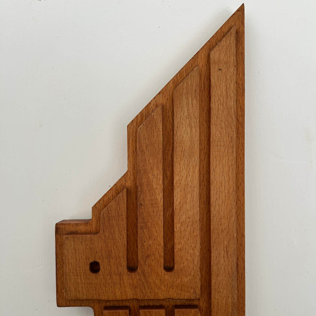 Allah Wall Carving — Kufi Calligraphy