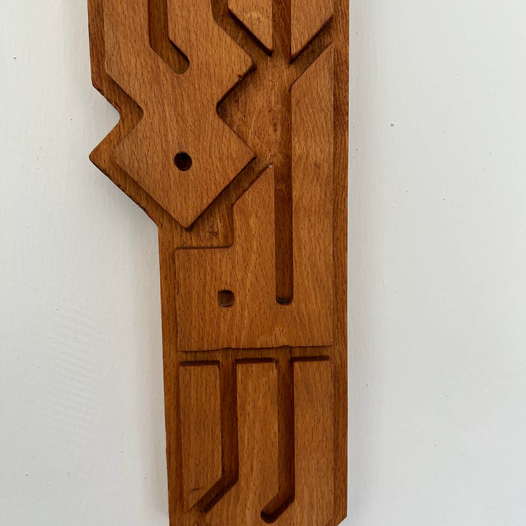 Allah Wall Carving — Kufi Calligraphy