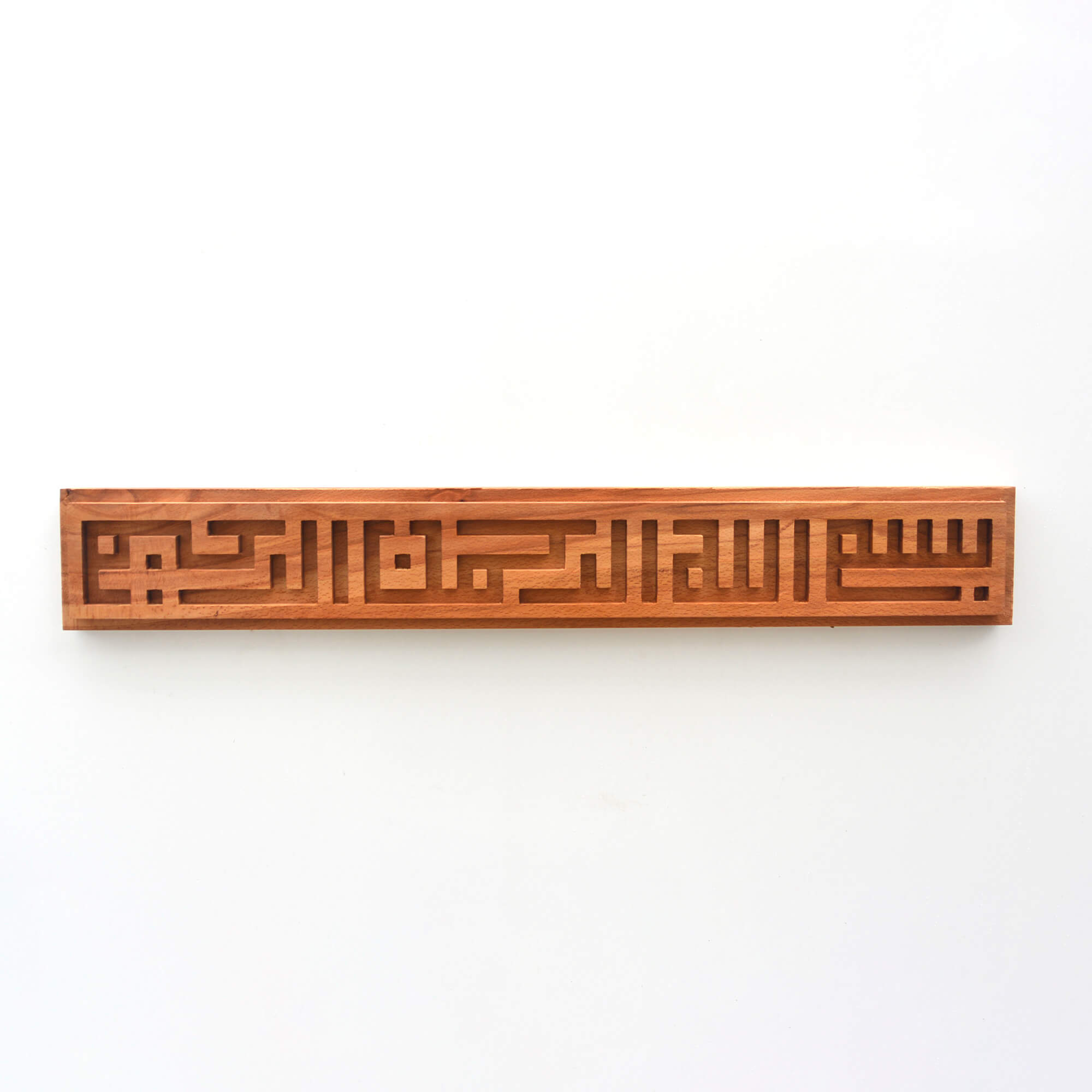 Bismillah Wall Carving — Kufic