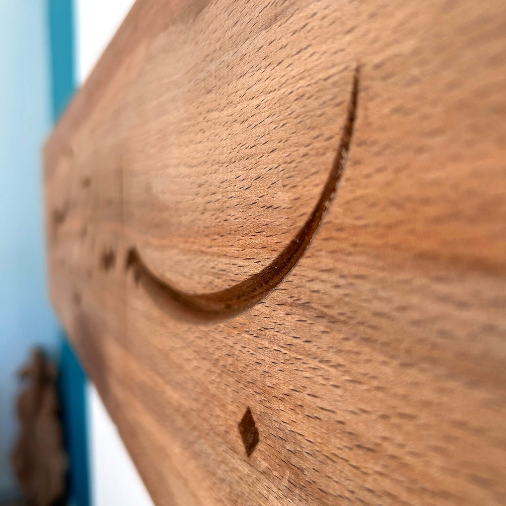 Bismillah Wall Carving — A Reinterpretation of Hamit Aytaç
