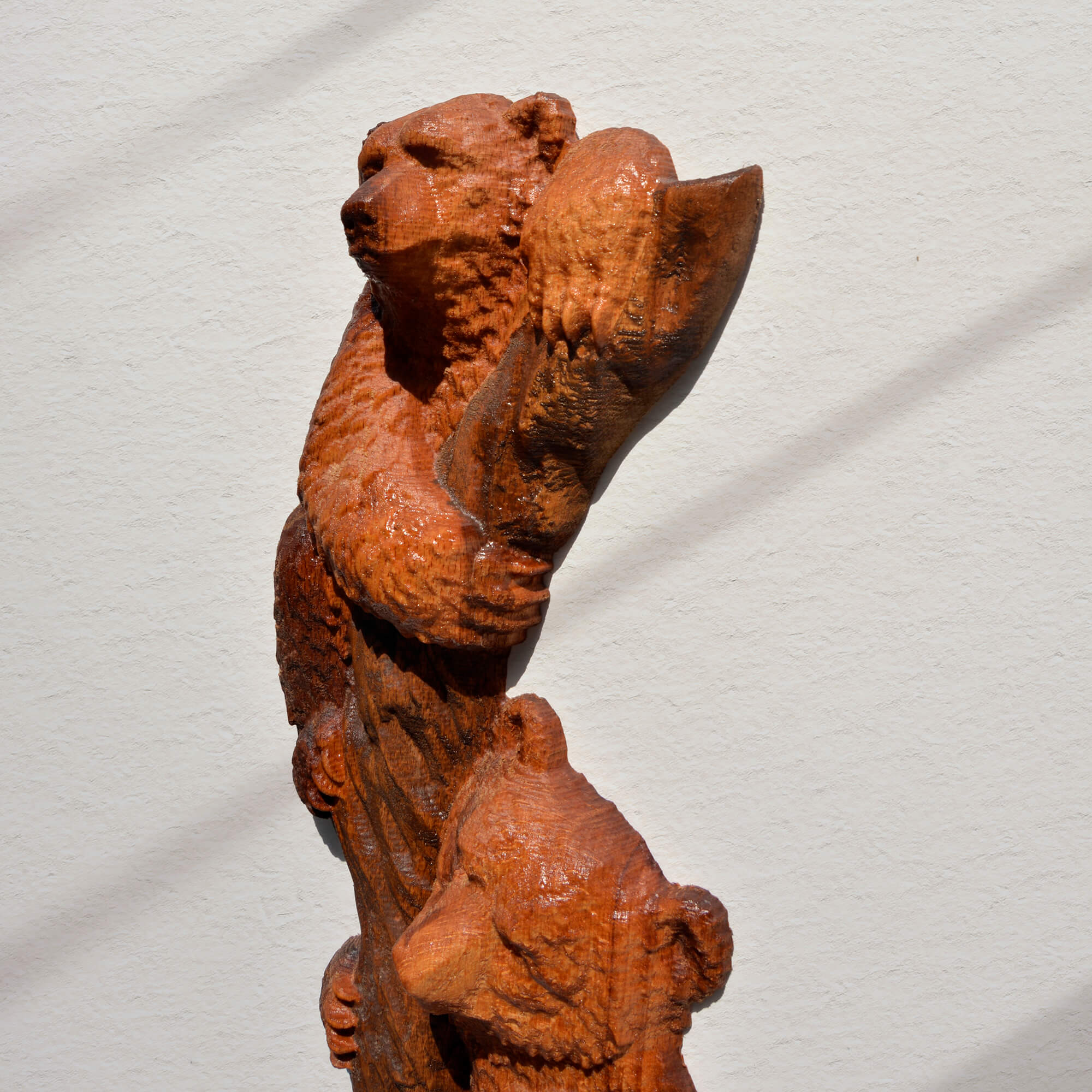Bear Wall Carving