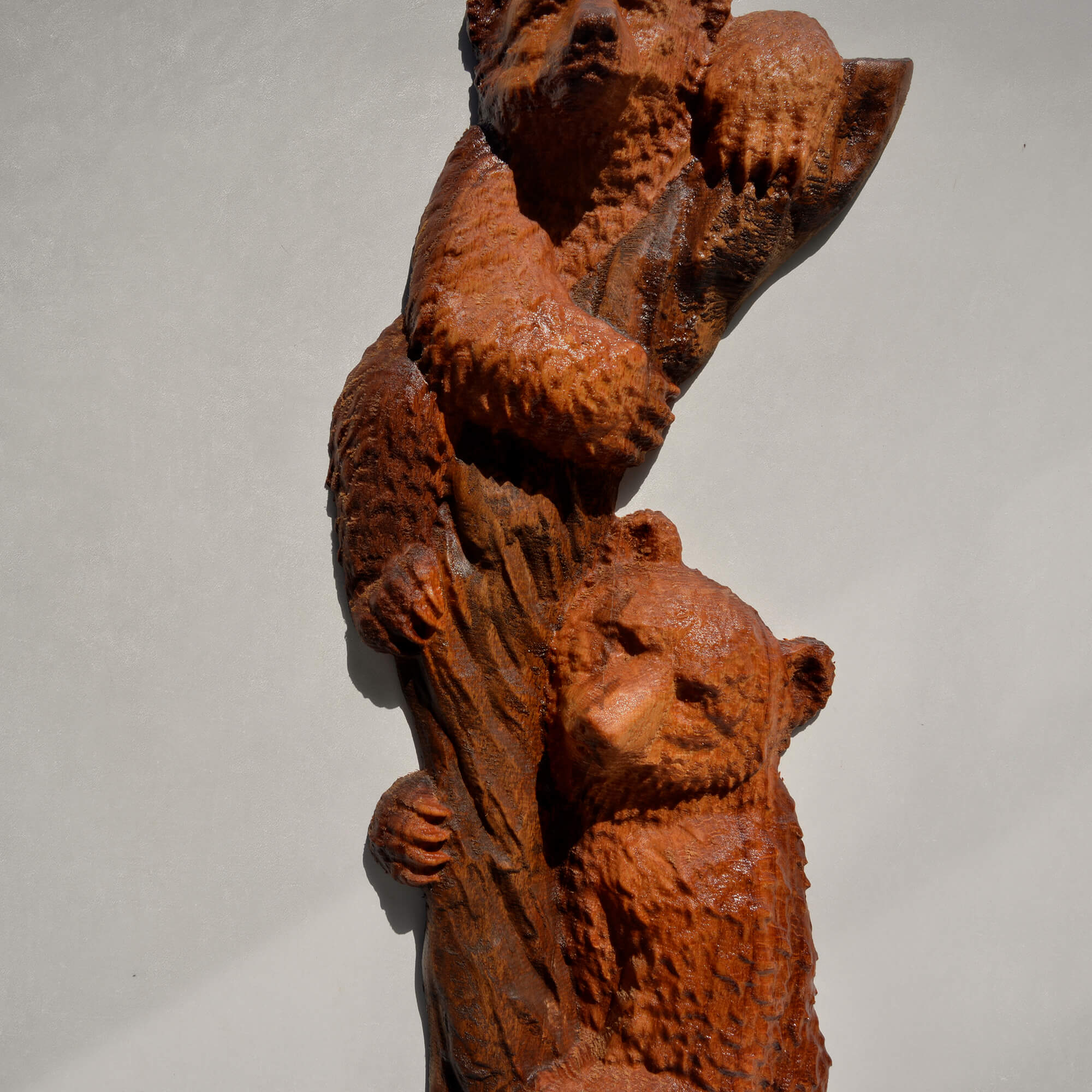 Bear Wall Carving