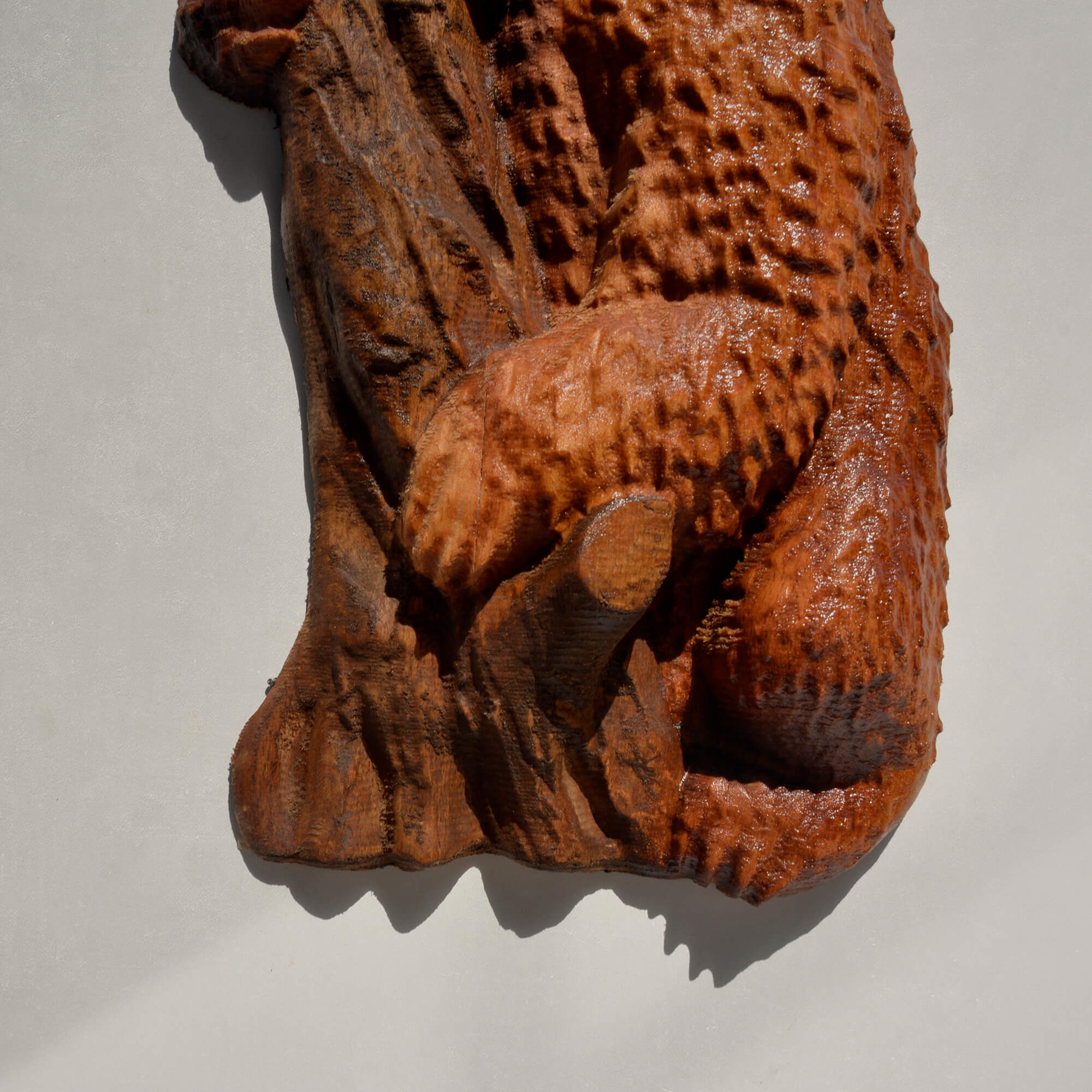 Bear Wall Carving