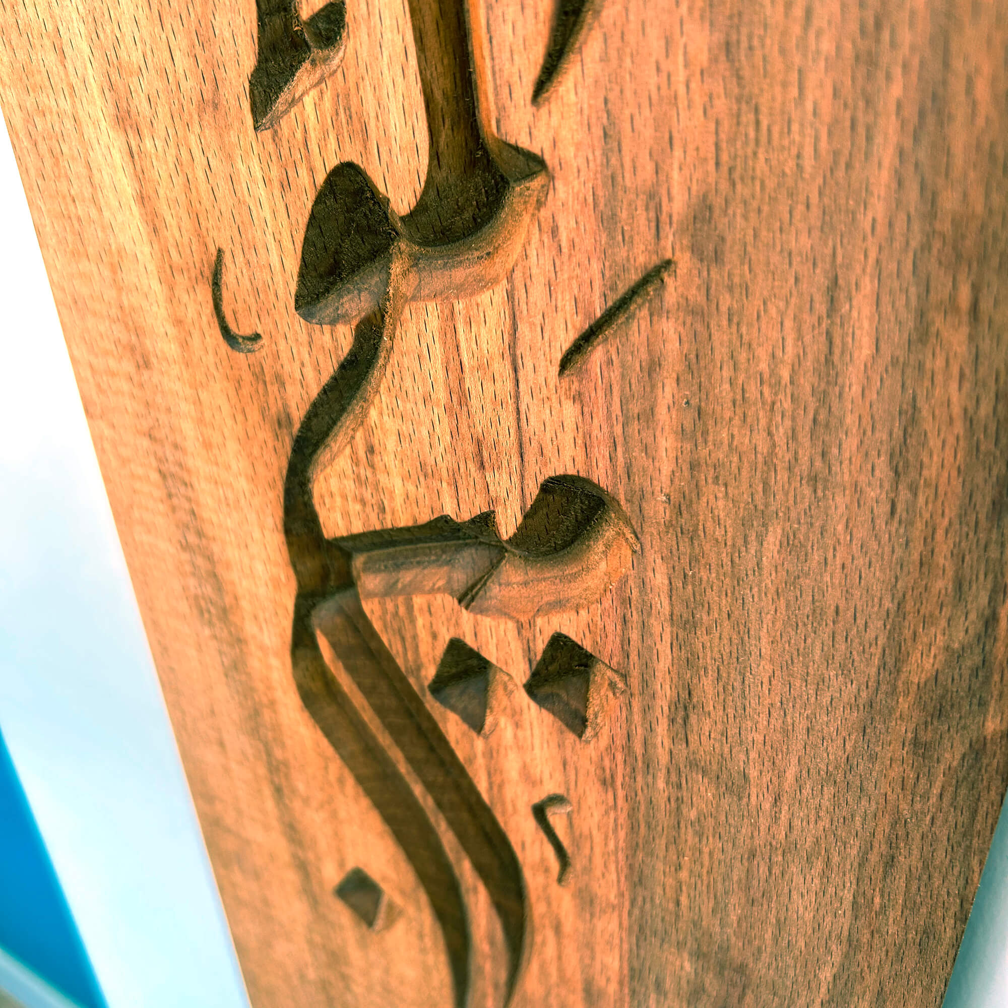 Iqra Wall Carving
