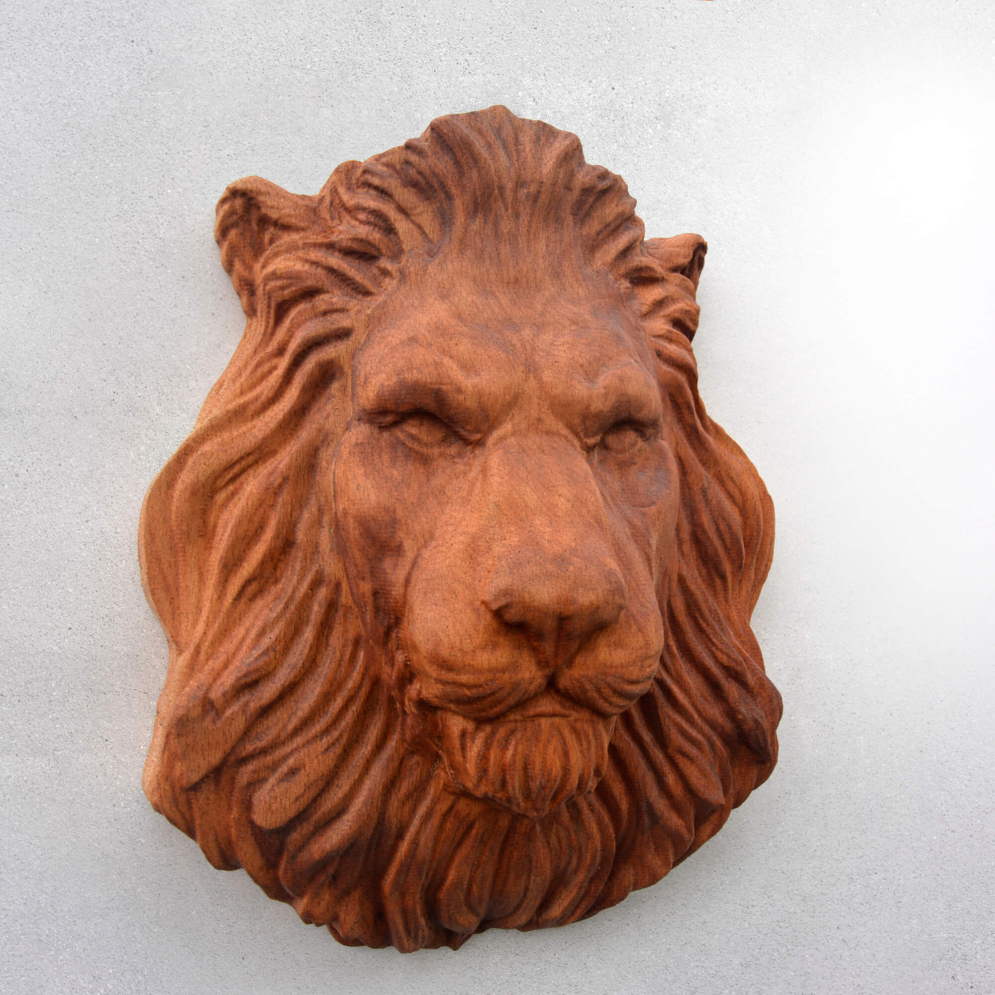 Lion Wall Carving
