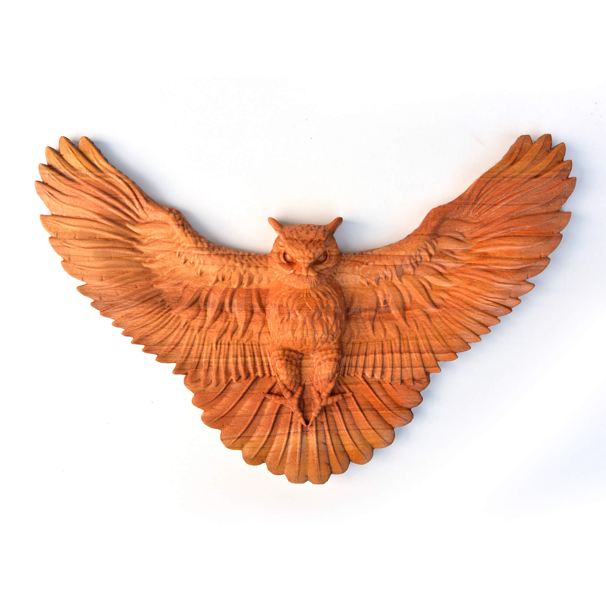Owl Wall Carving