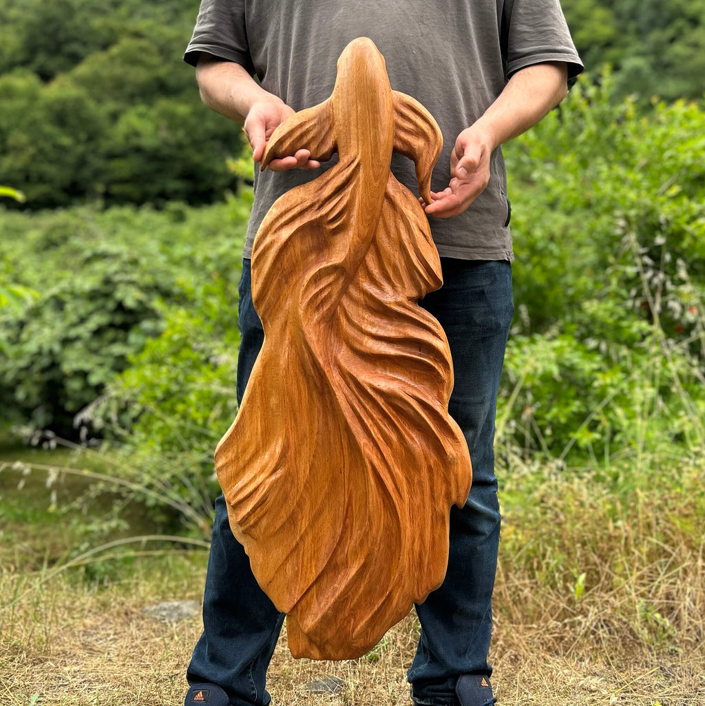 Betta Fish Wall Carving