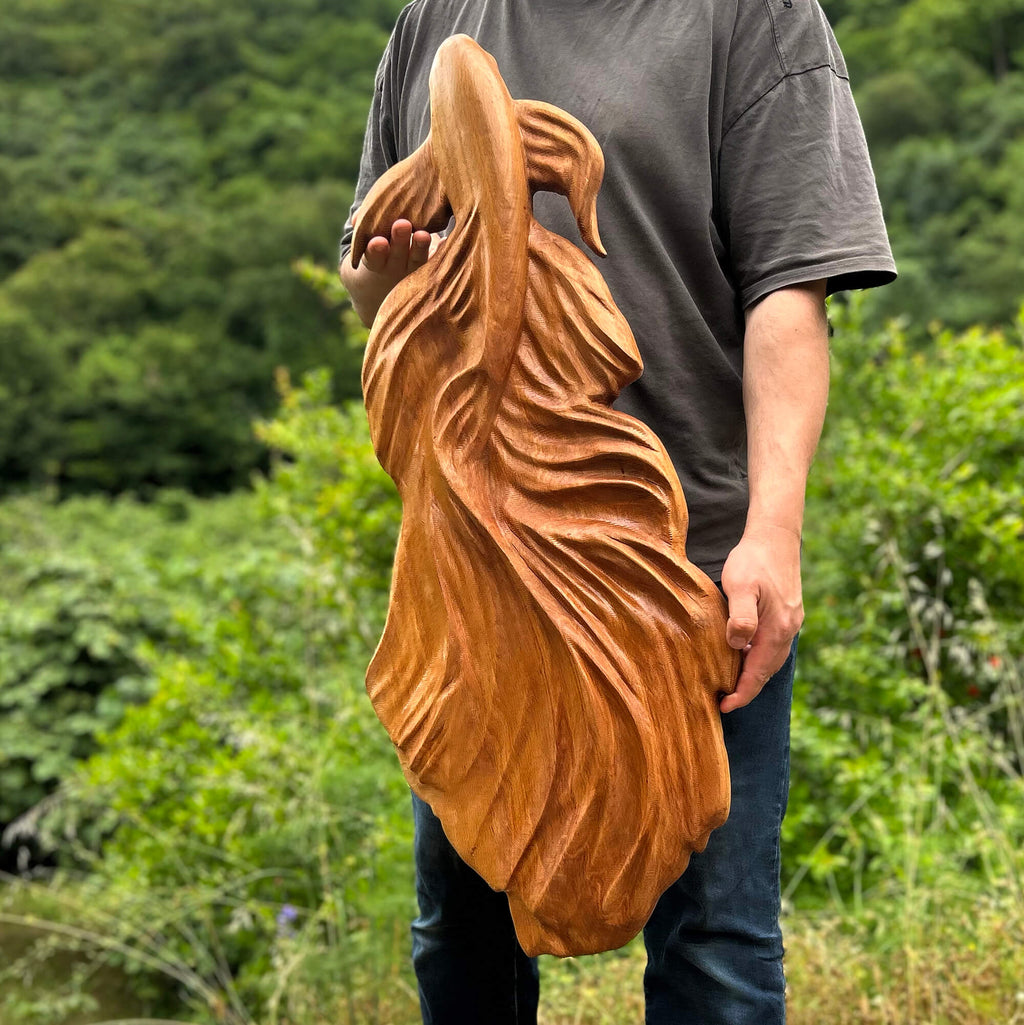 Betta Fish Wall Carving