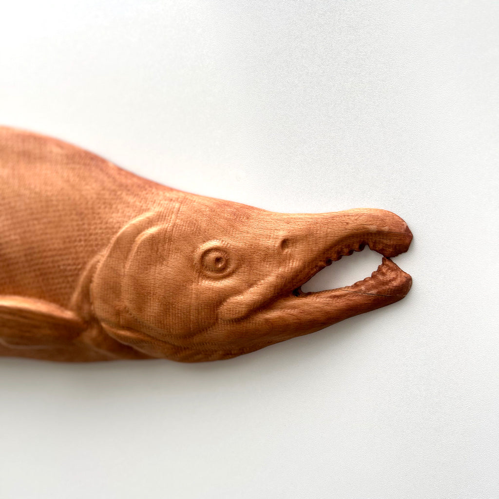 Salmon Wall Carving