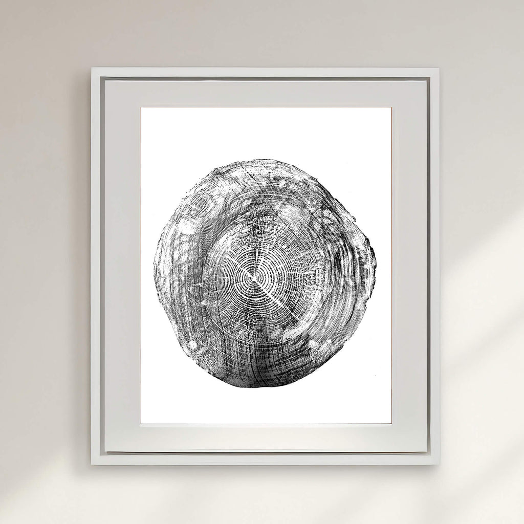 116 — Black Sea Forest · Hand Pressed Print