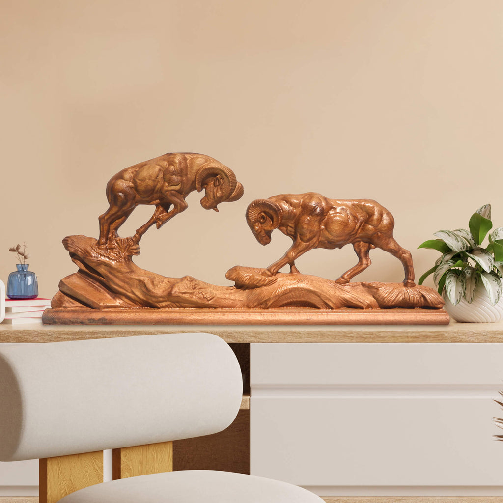 Goat Wall Carving