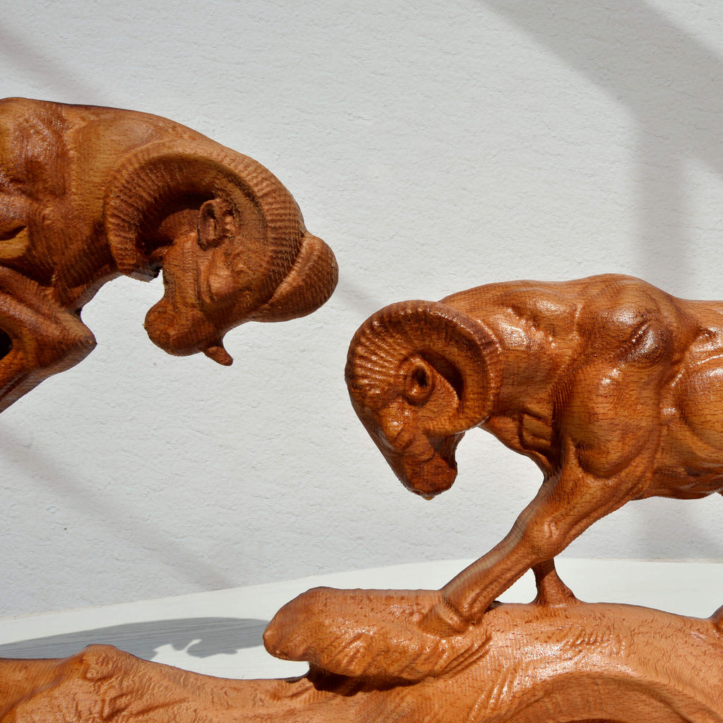 Goat Wall Carving