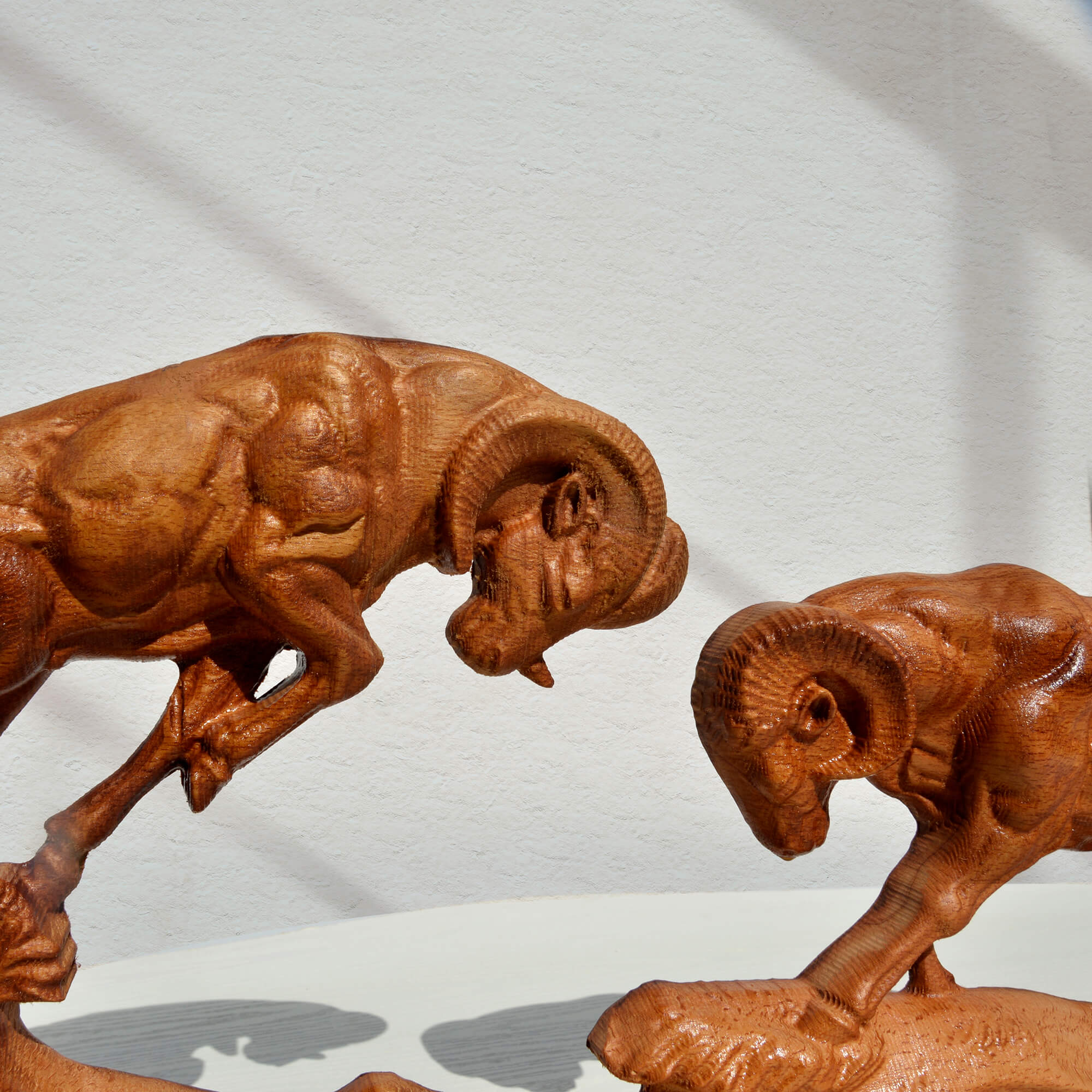 Goat Wall Carving