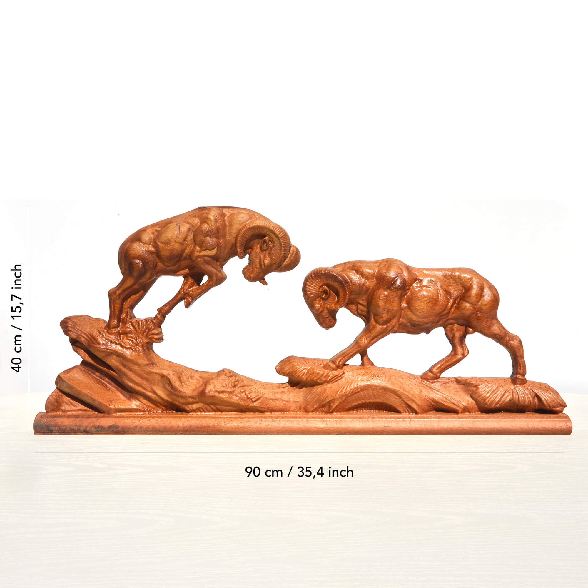 Goat Wall Carving