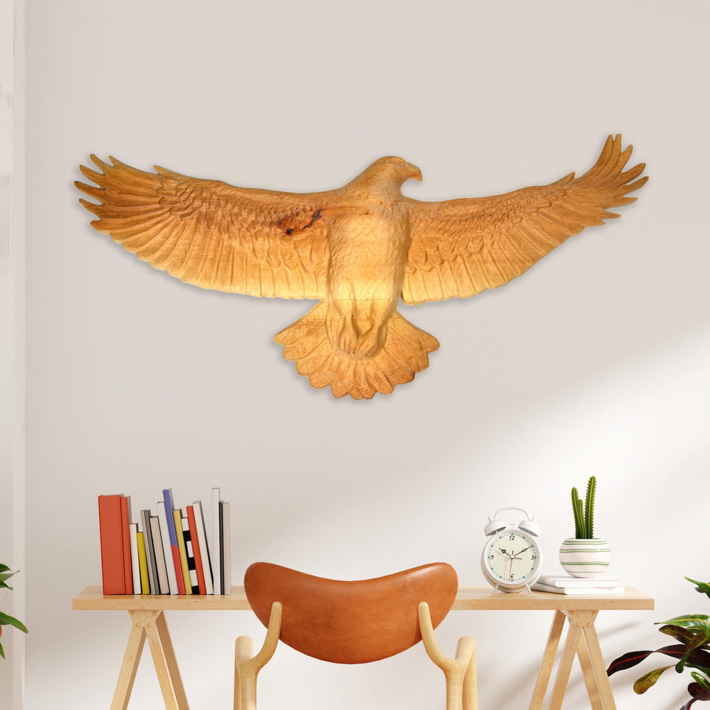Eagle Wall Carving