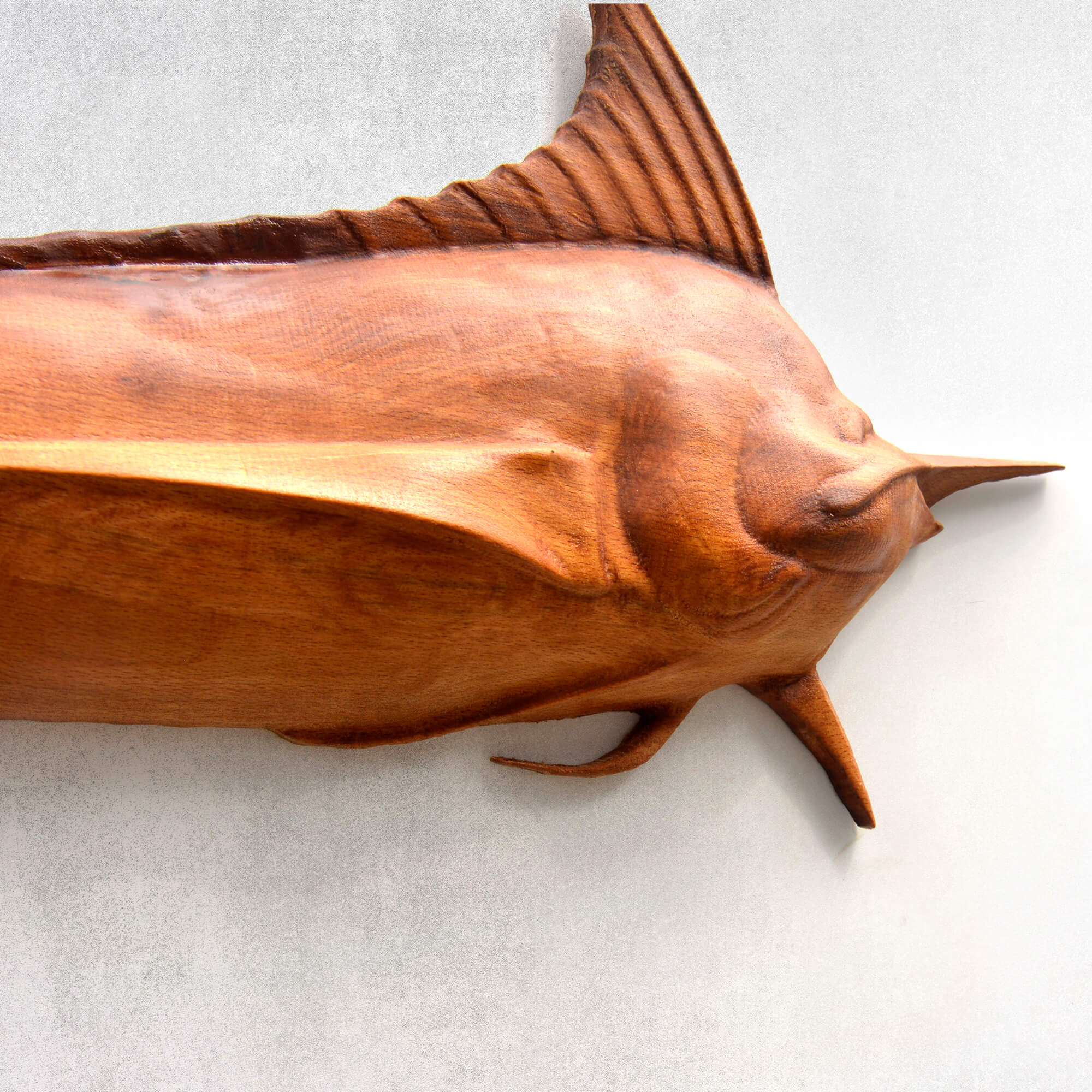 Large Marlin Wall Carving