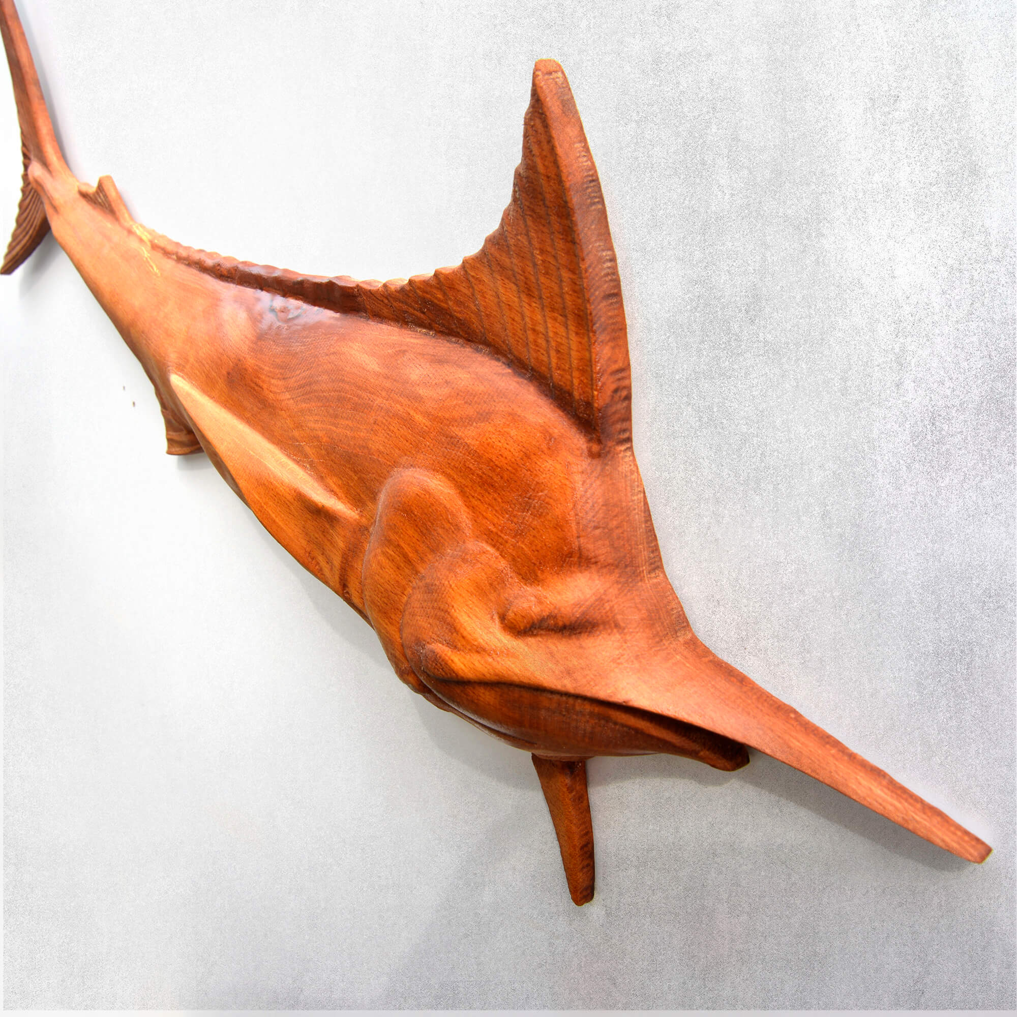 Large Marlin Wall Carving