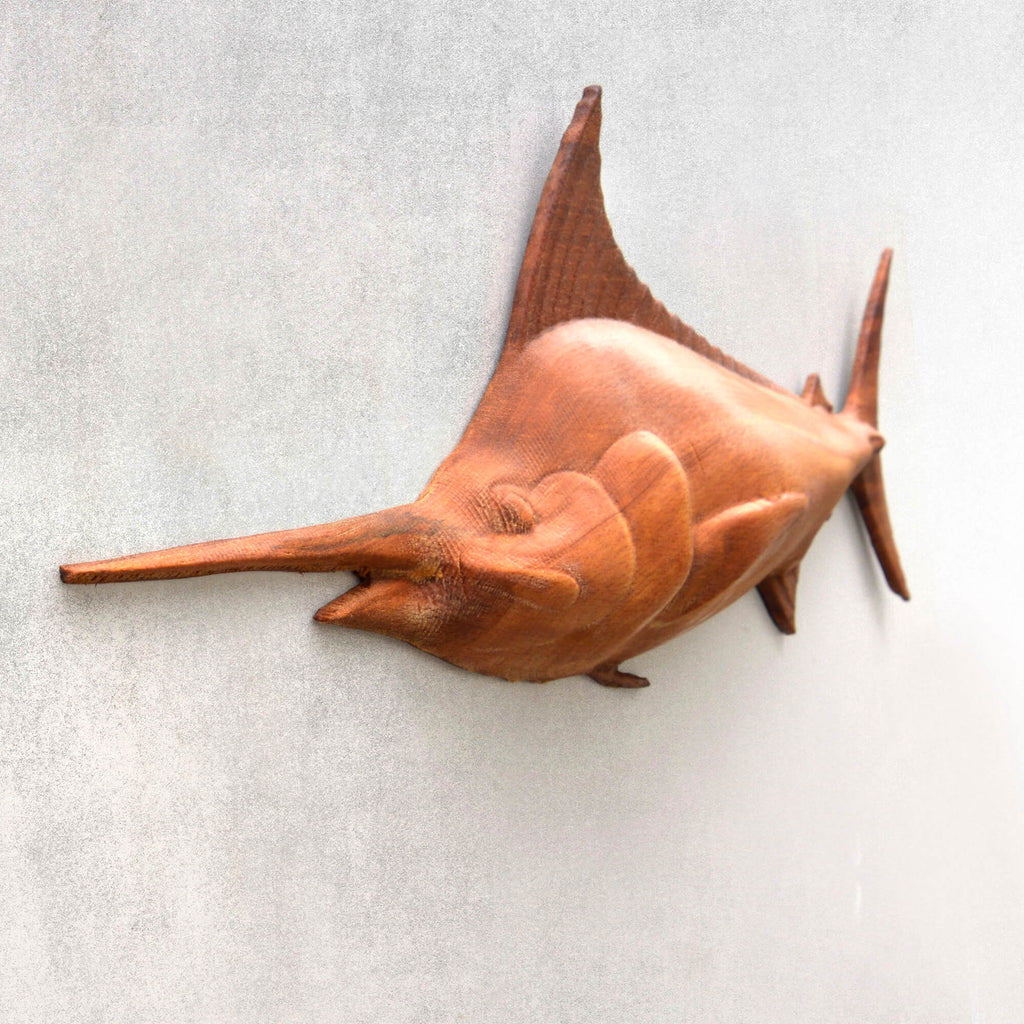 Marlin Wall Carving