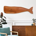 Whale Wall Carving
